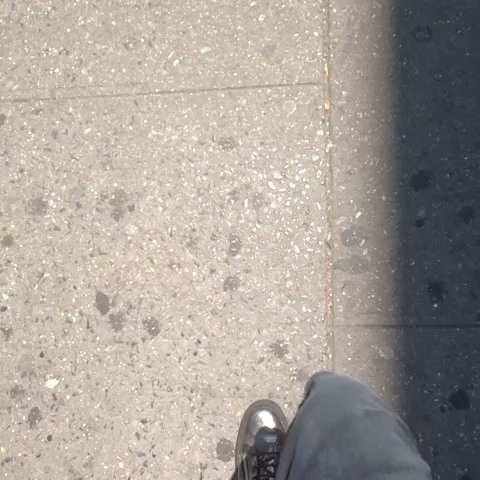 Walkin the mean streets of New York